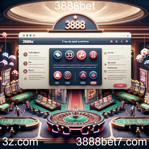 Explorando a Seção de Perguntas Frequentes do 3888bet